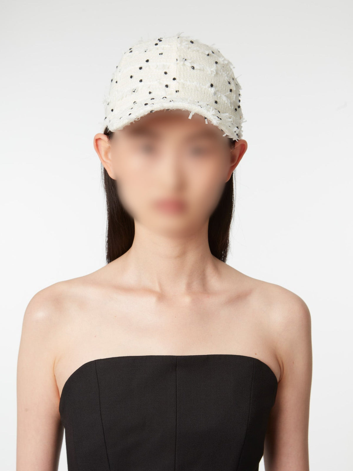 CASQUETTE DE BASEBALL EN TWEED