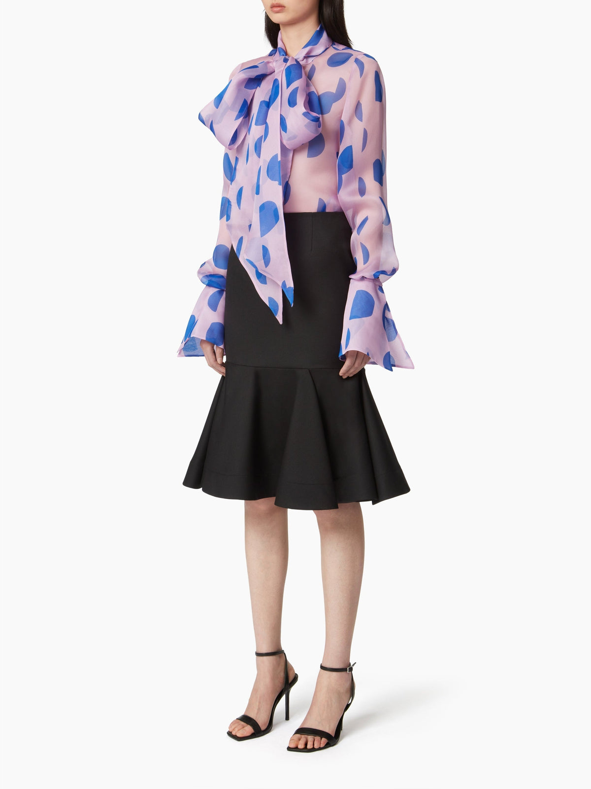 JUPE MIDI PEPLUM