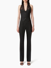 PANTALON EN DENTELLE DROIT