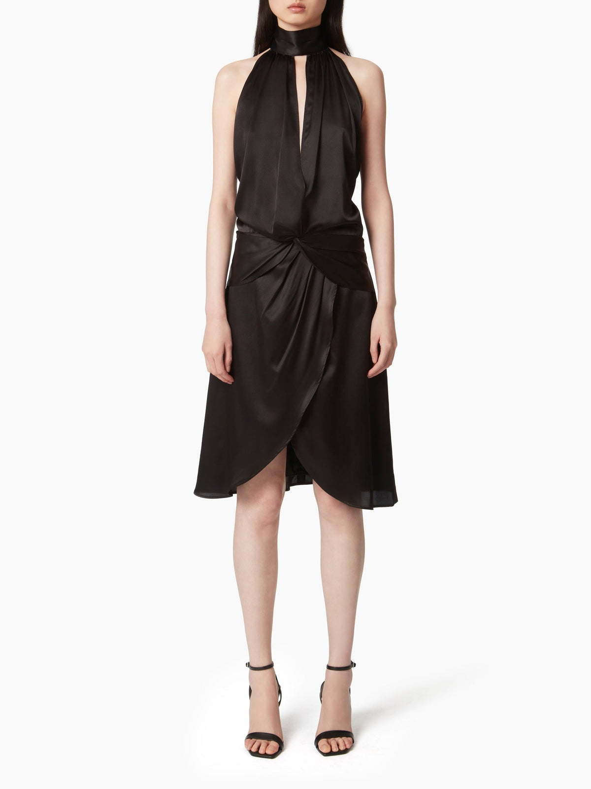 ROBE HOU AVEC NŒUD - Noir