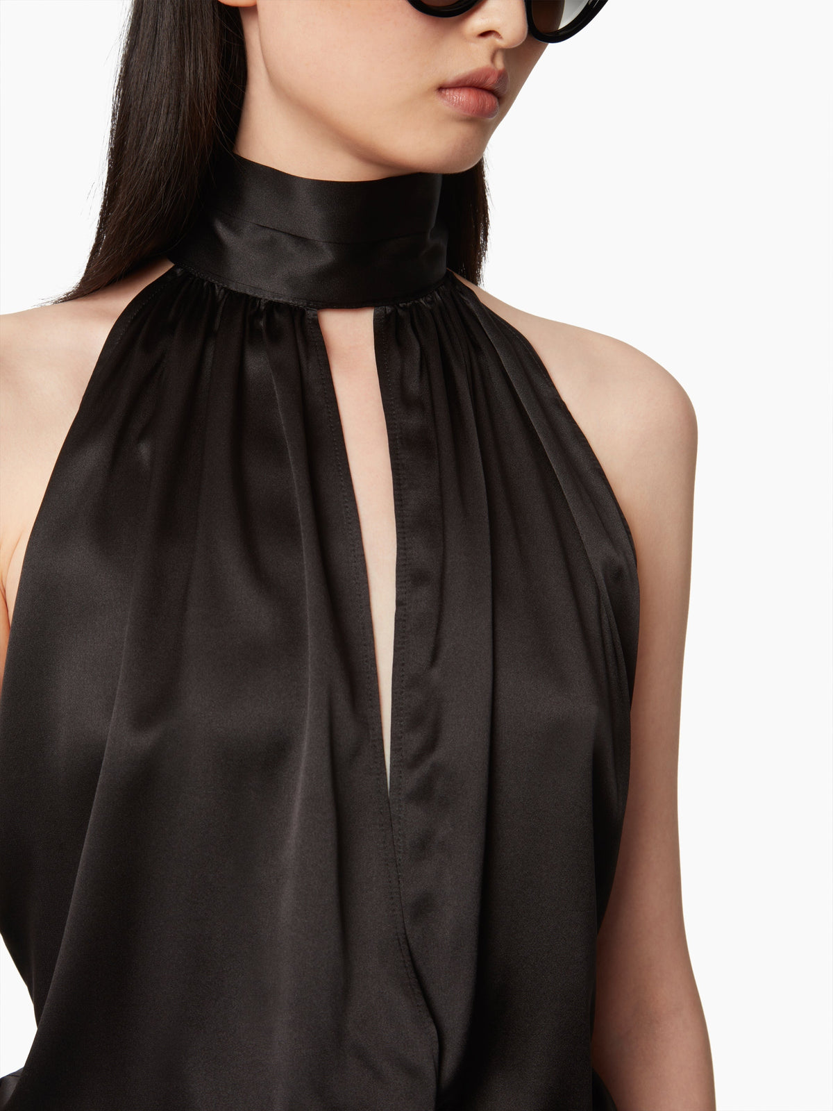 ROBE HOU AVEC NŒUD - Noir