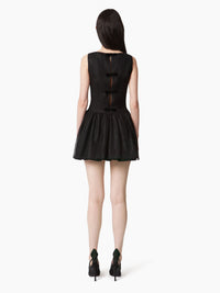 MINI-ROBE À DÉCOLLETÉ CARRÉ