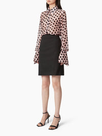CHEMISE À POIGNETS D’ÉLÉPHANT - Rose
