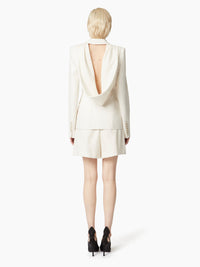 VESTE À DOS OUVERT - Beige