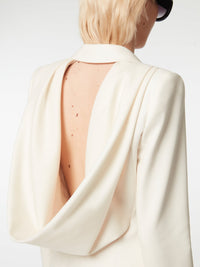 VESTE À DOS OUVERT - Beige