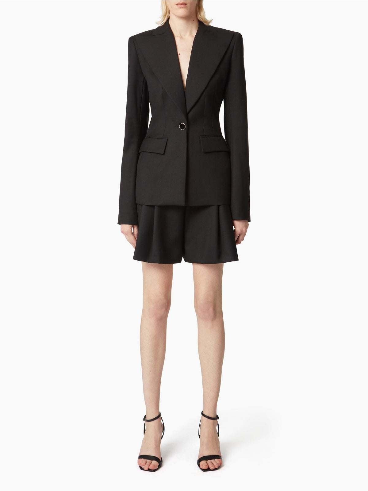 VESTE À DOS OUVERT