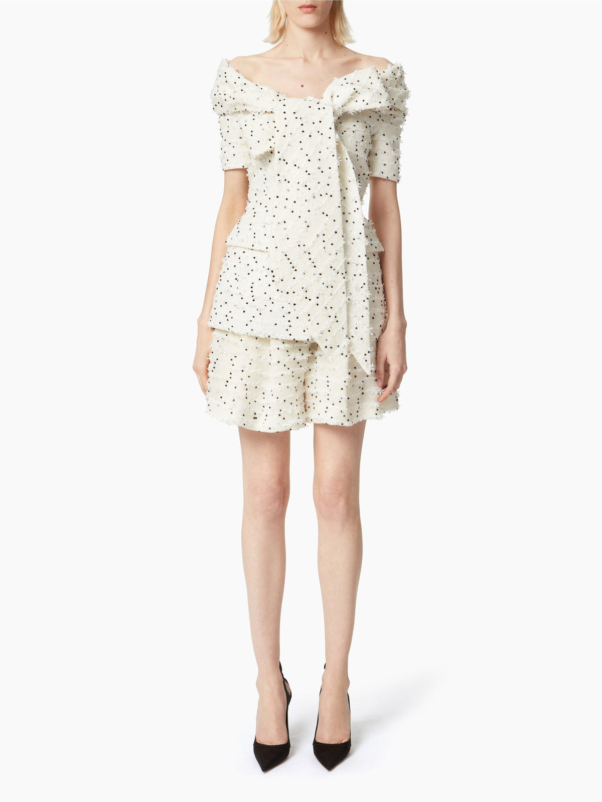 VESTE ÉPAULE DÉNUDÉE - Beige