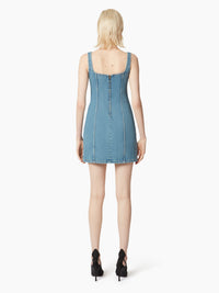MINI-ROBE EN DENIM