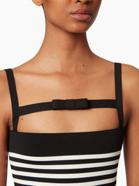 ROBE RAYÉE EN MAILLE