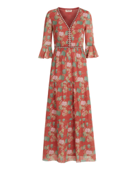 Bella maxi dress - Burgundy