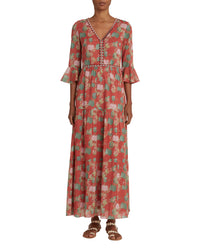 Bella maxi dress - Burgundy