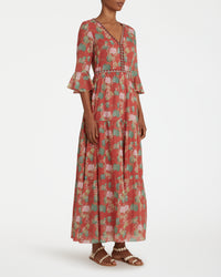 Bella maxi dress - Burgundy