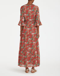 Bella maxi dress - Burgundy