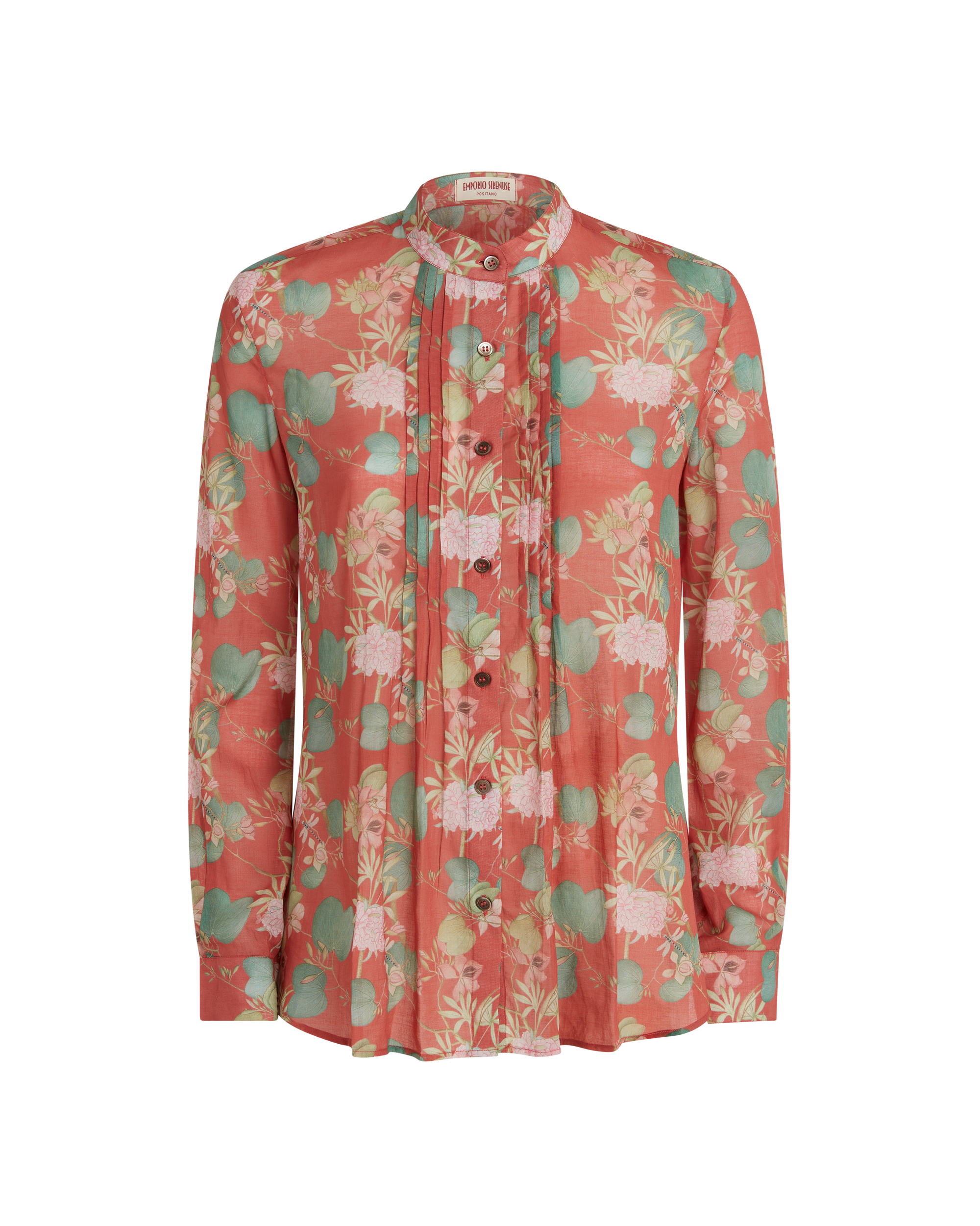 Chiara print blouse - Burgundy