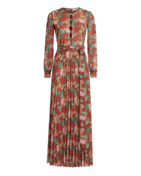 Robe longue Giorgina - Burgundy