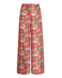 Pantalon Blair en soie - Burgundy