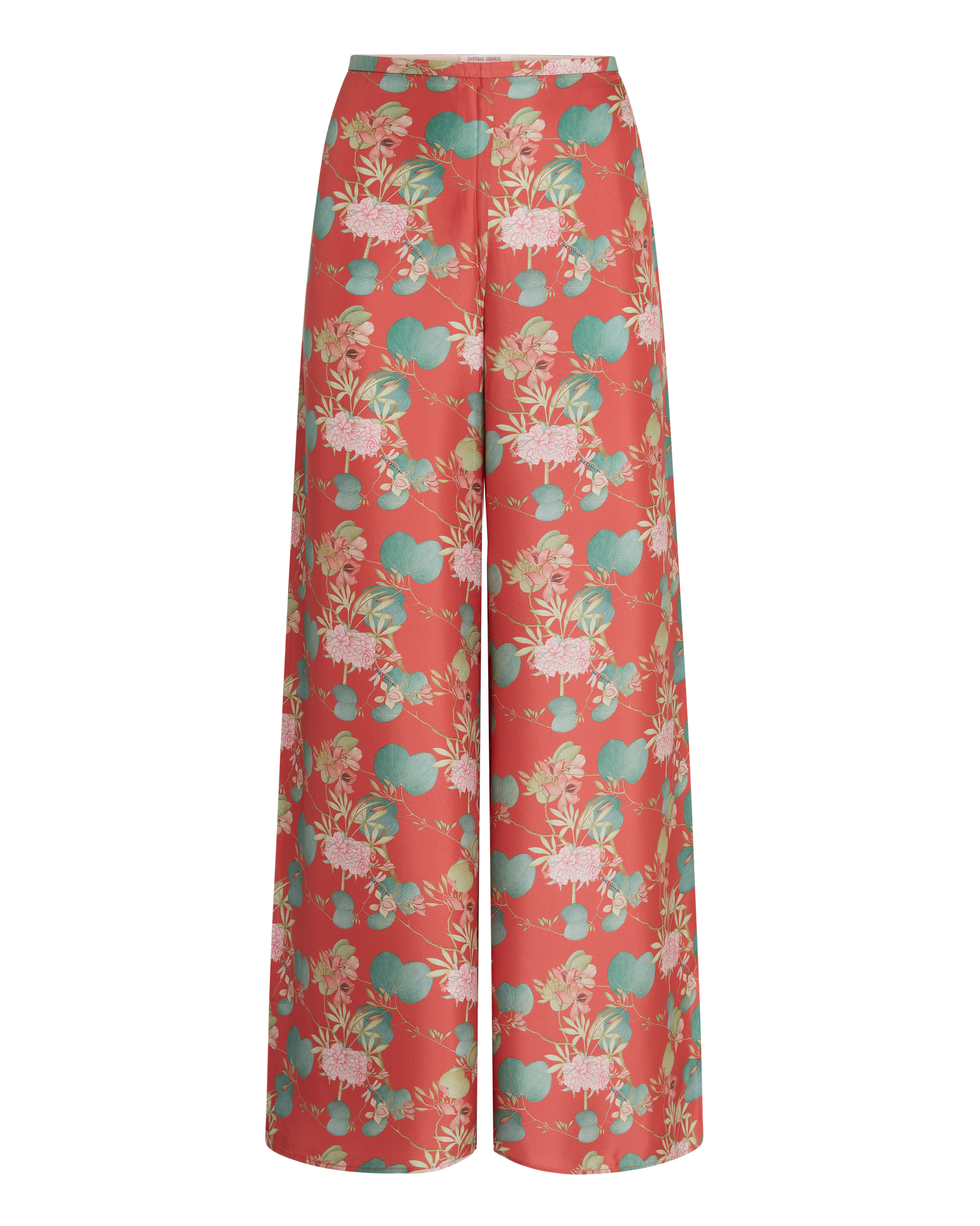 Pantalon Blair en soie - Burgundy