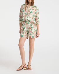 Chemise Kelsy en soie - White