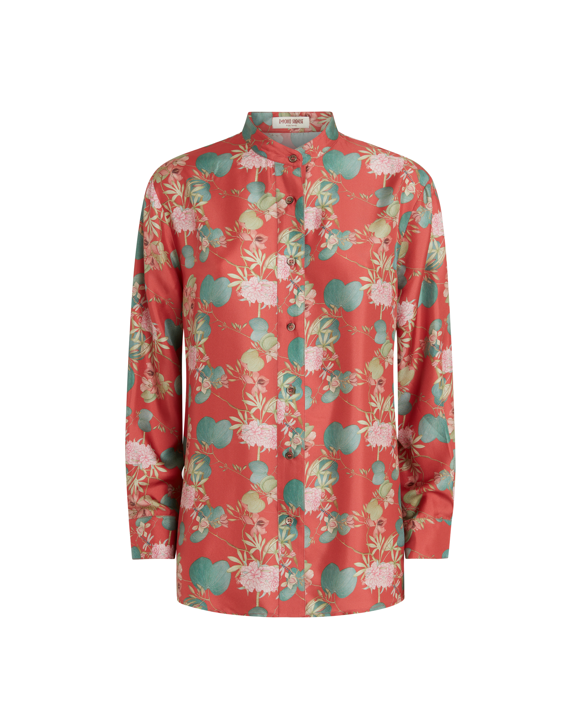 Blouse Kelsy en soie - Burgundy
