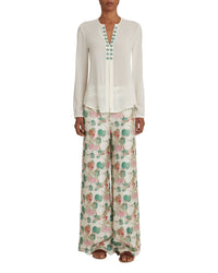 Blouse Lauren en soie - Ivory