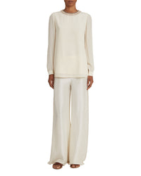 Blouse Etta en soie - Ivory
