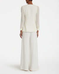 Kate silk blouse - Ivory