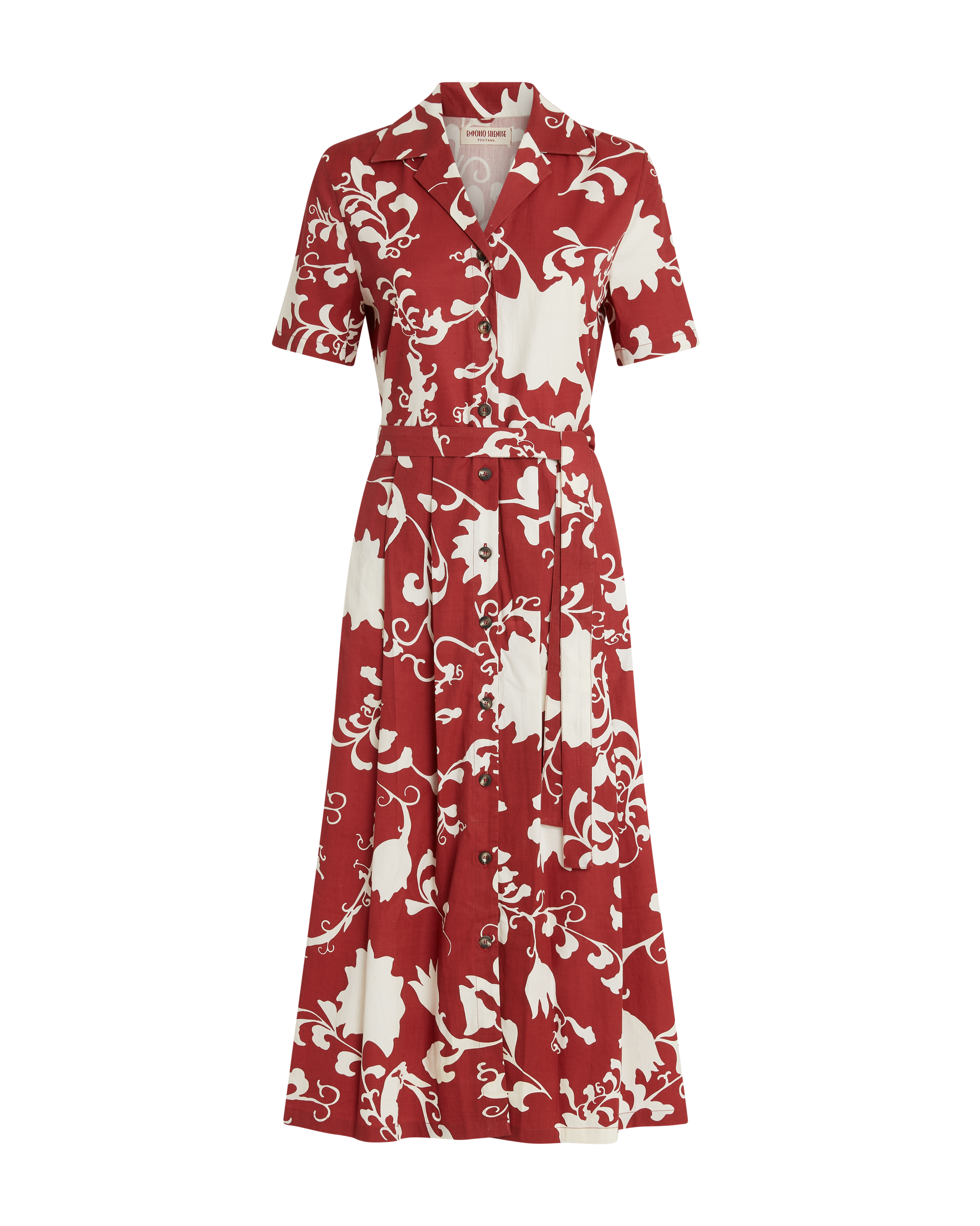 Silk midi dress - Antique Rose