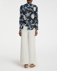 Chemise Chiara à imprimé - Blue