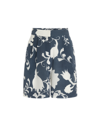 Short Tamu en soie - Blue