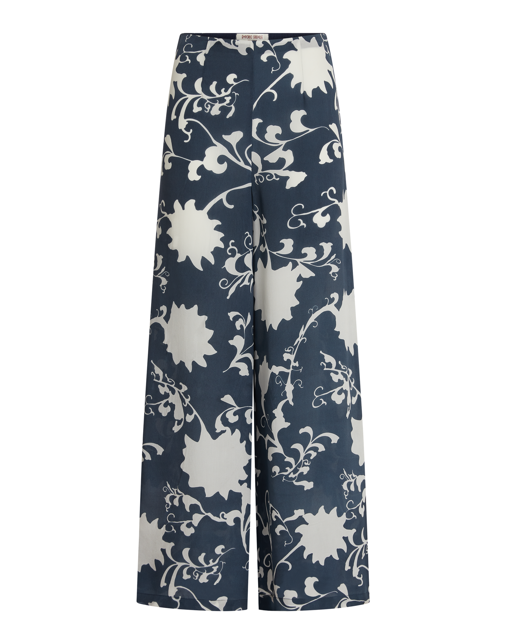 Stephan silk trousers - Blue