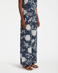 Stephan silk trousers - Blue