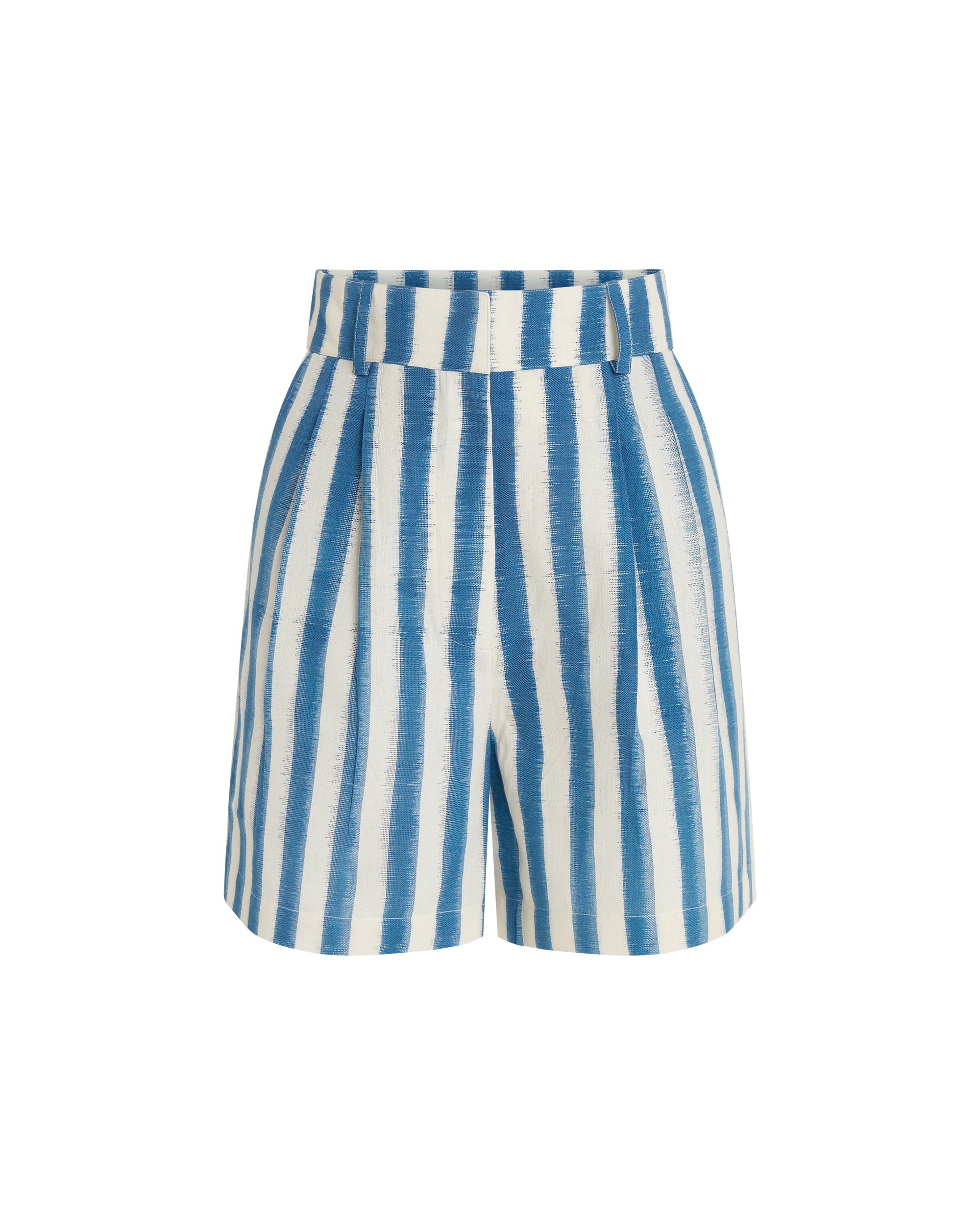 Beatrice silk shorts - Blue