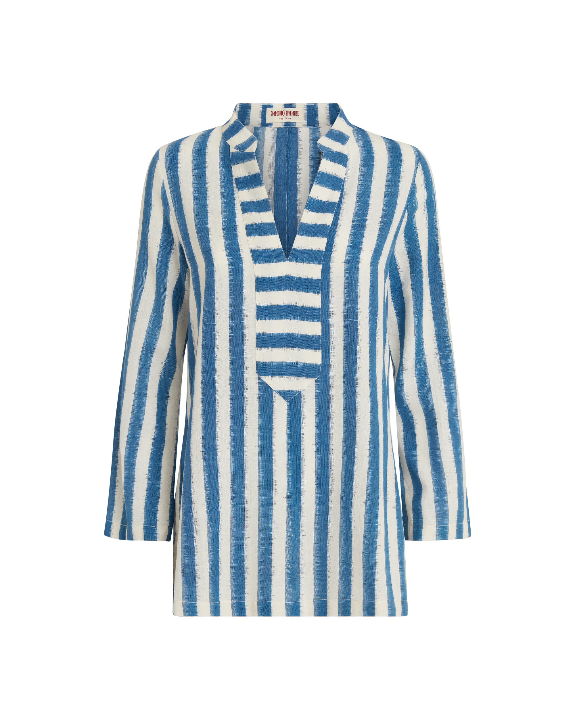 Blouse Jamila en soie - Blue