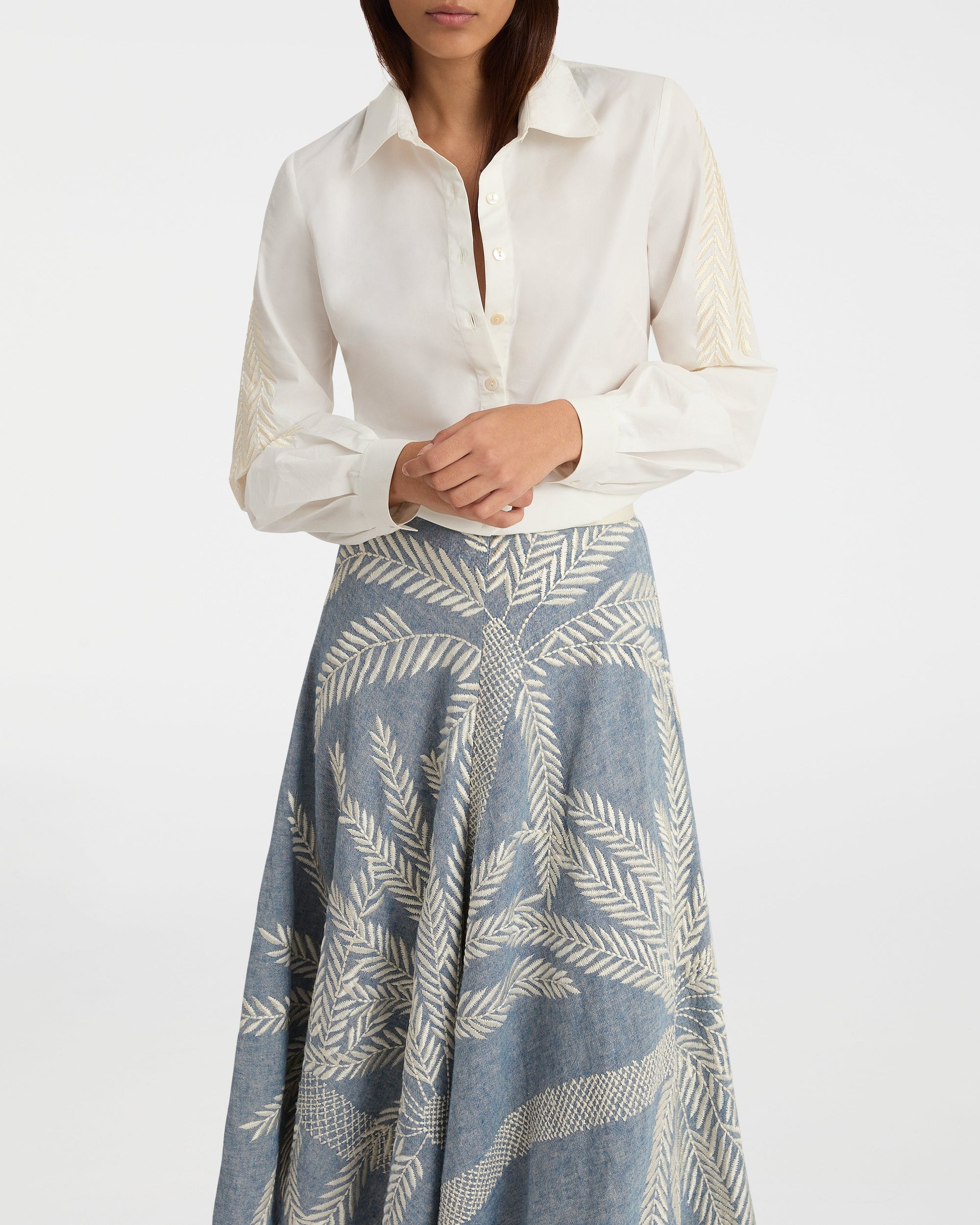 Chemise Carolina en lin - White
