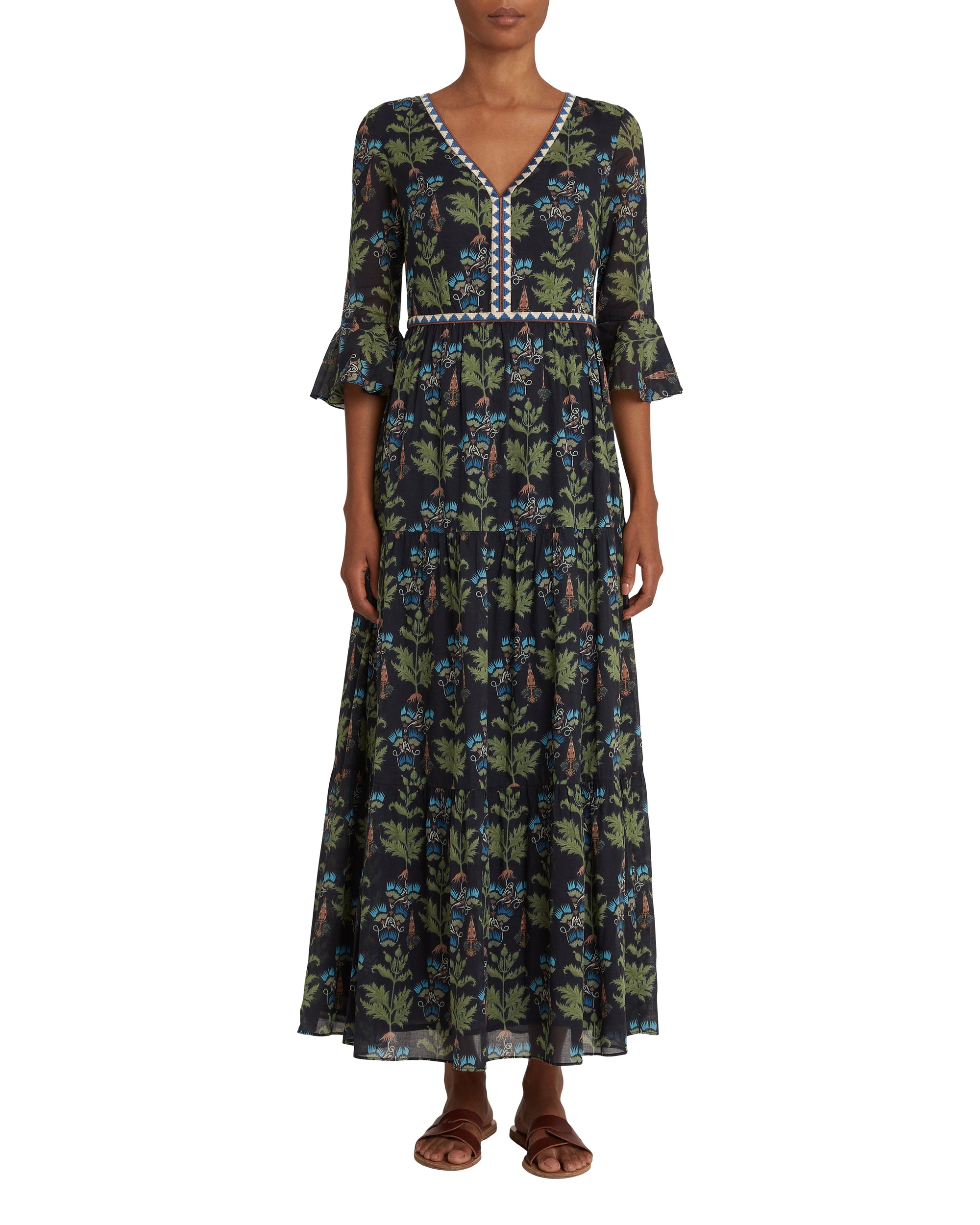 Bella maxi dress - Blue