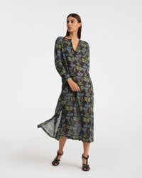 Long Caftan - Blue