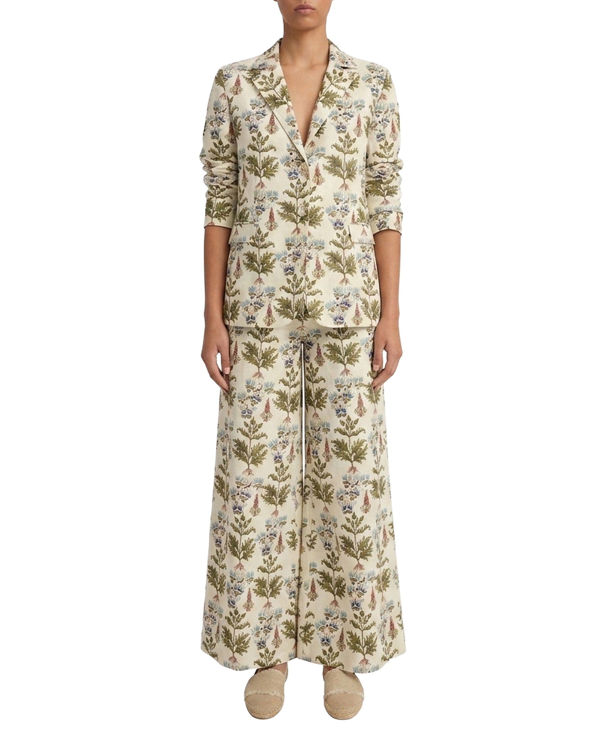 Veste Grace en lin - Ivory