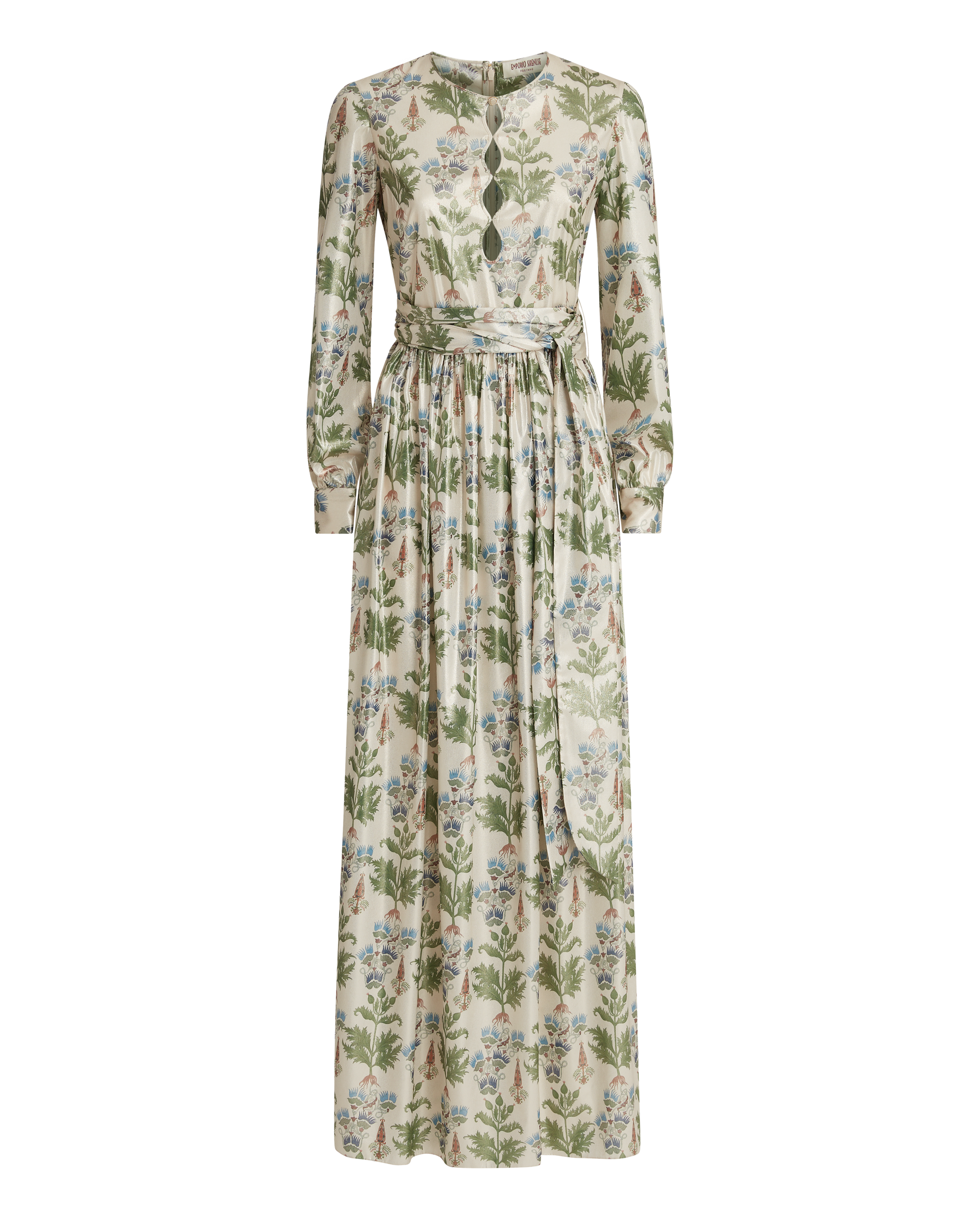 Robe longue Giorgina en lin - Ivory