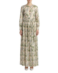 Robe longue Giorgina en lin - Ivory