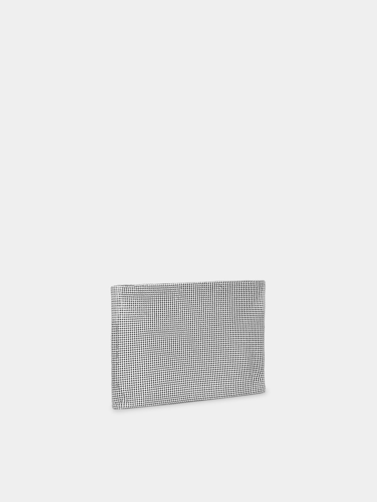 SILVER MESH POUCH