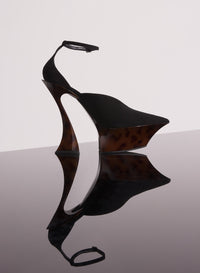 BLACK VELVET PLATFORM STRAPPY FANG 95 MULES