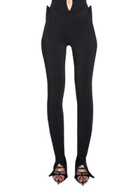 BLACK // black tailored trousers