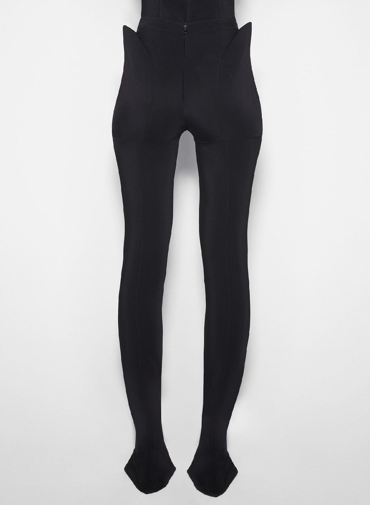 BLACK // black tailored trousers