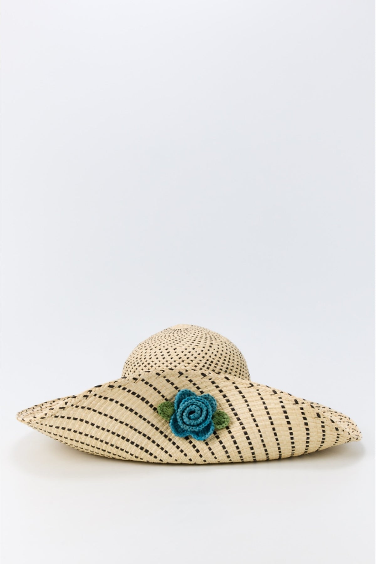 Capeline Capeline en paille - Natural & Blue