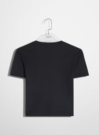 BLACK MUGLER LOGO T-SHIRT