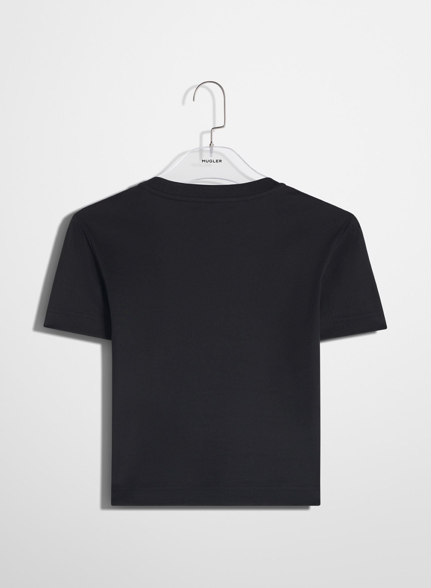 BLACK MUGLER LOGO T-SHIRT