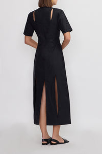 Robe longue Hirashi d'été - Black