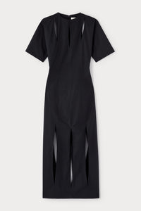 Robe longue Hirashi d'été - Black
