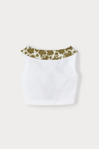Chemise Richard large rayée - White
