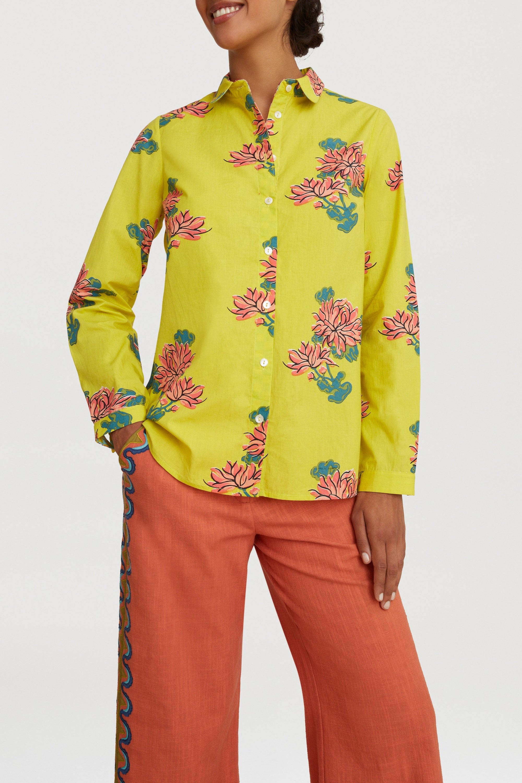 Accra cotton shirt - Neutral